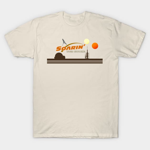 Soarin Over Tatooine T-Shirt by MutineerDisaster